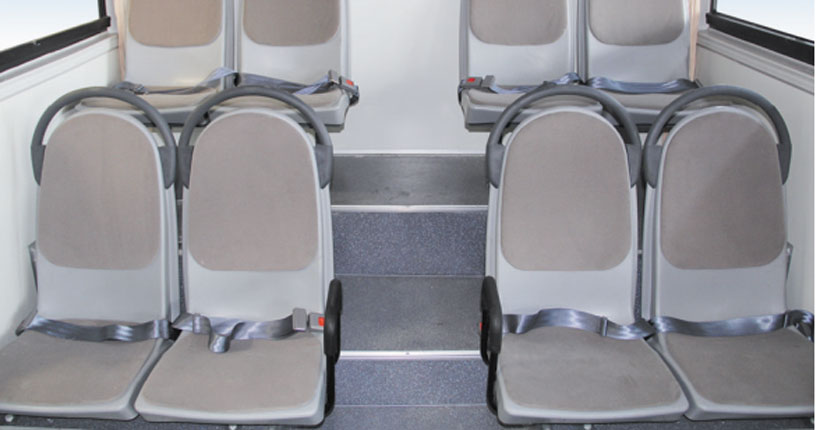 亞星6.8米純電動城市客車座椅