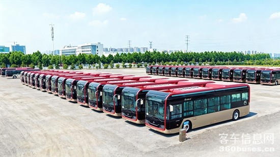 宇通客車批量交付天津公交.jpg