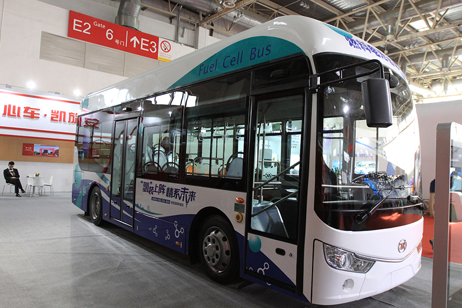 全新車型8.5米氫燃料電池客車