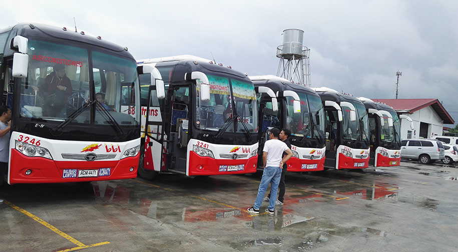 出口菲律賓的大宇客車配套玉柴發(fā)動機