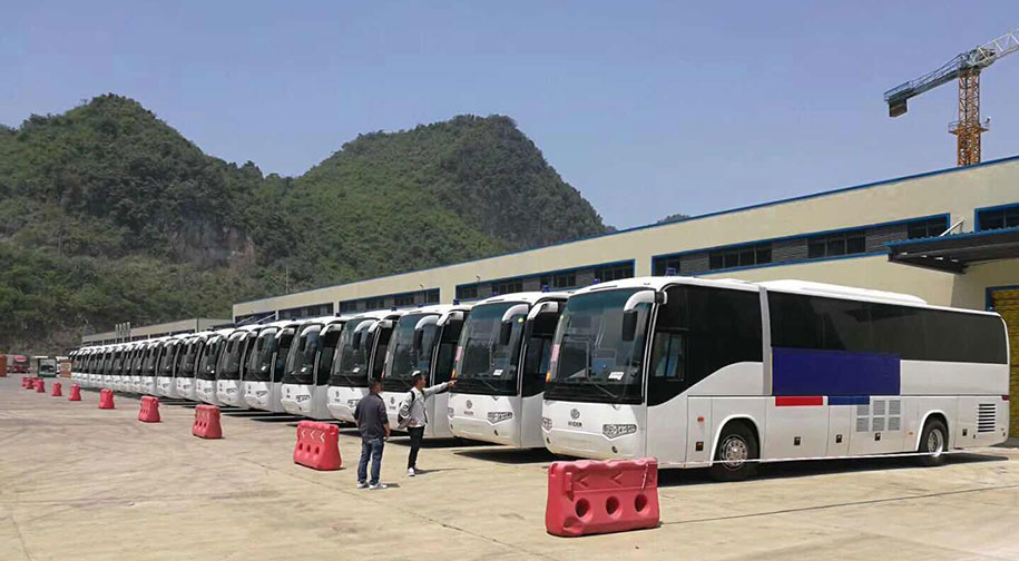 搭載玉柴發(fā)動機的海格醫(yī)療保障用車交付柬埔寨